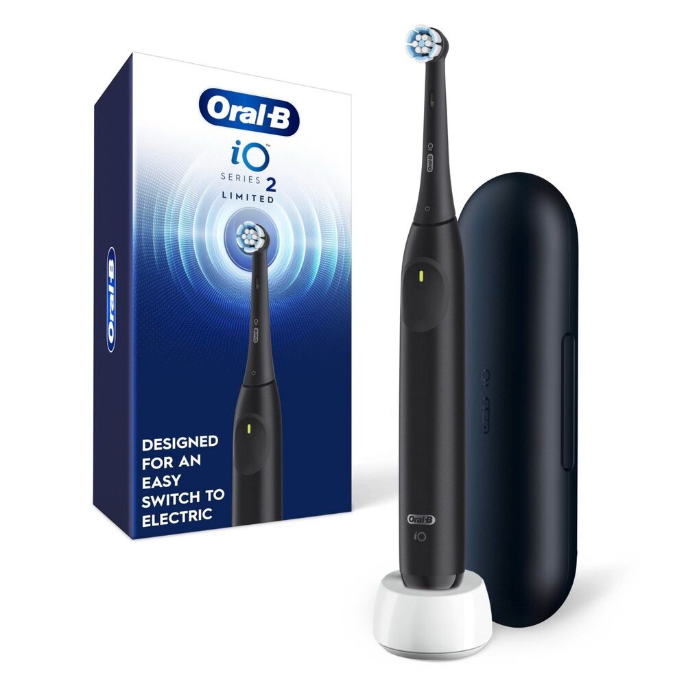 Oral-B iO Limited Simple Clean Electric Toothbrush Night Black 3 Modes Open Box